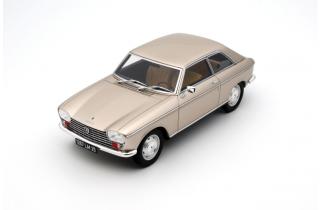 Peugeot 204 Coupe 1965 Beige Metal 1129  OttO mobile 1:18 Resinemodell (Türen, Motorhaube... nicht zu öffnen!)